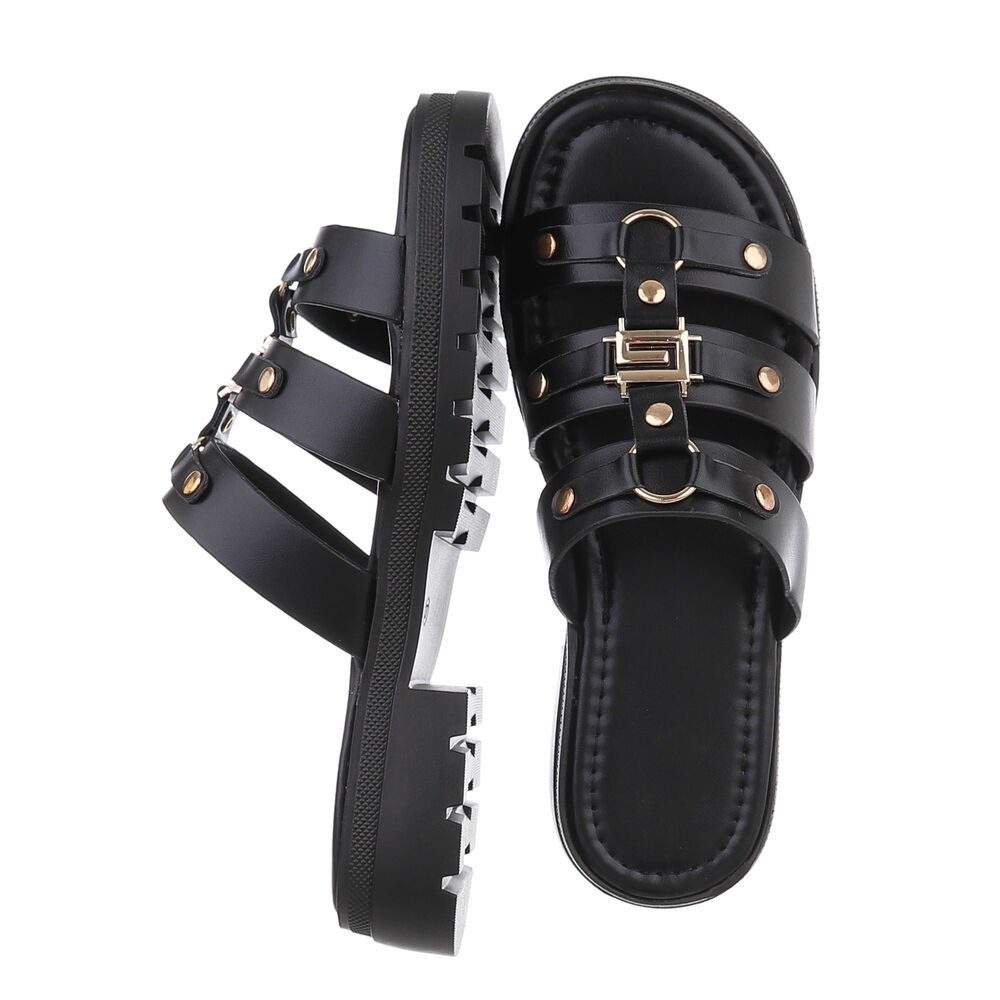 Ital-Design Damen Mules Freizeit Pantolette (86526991) günstig online kaufen