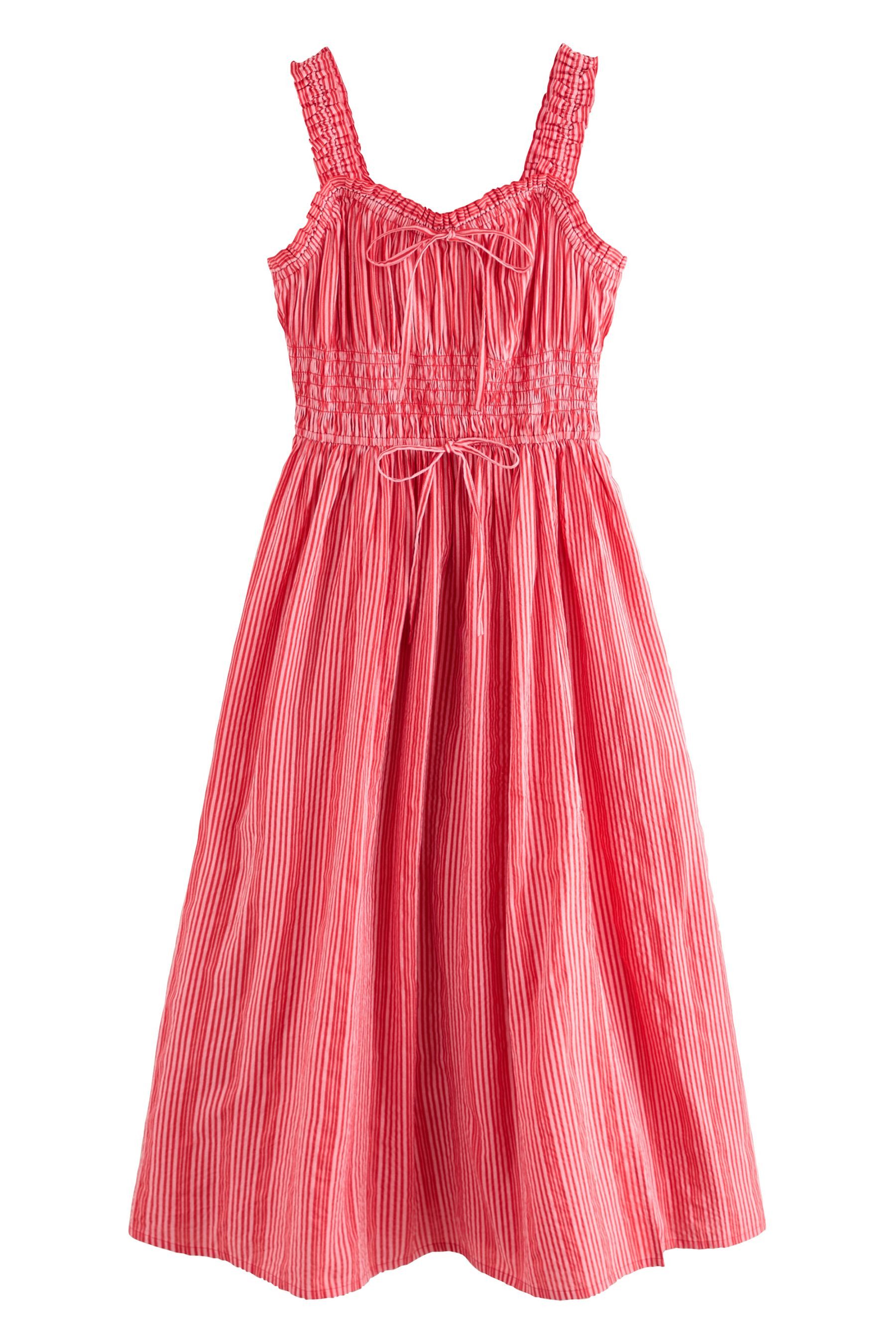 Next Midikleid Mittellanges Kleid mit Bindedetail günstig online kaufen