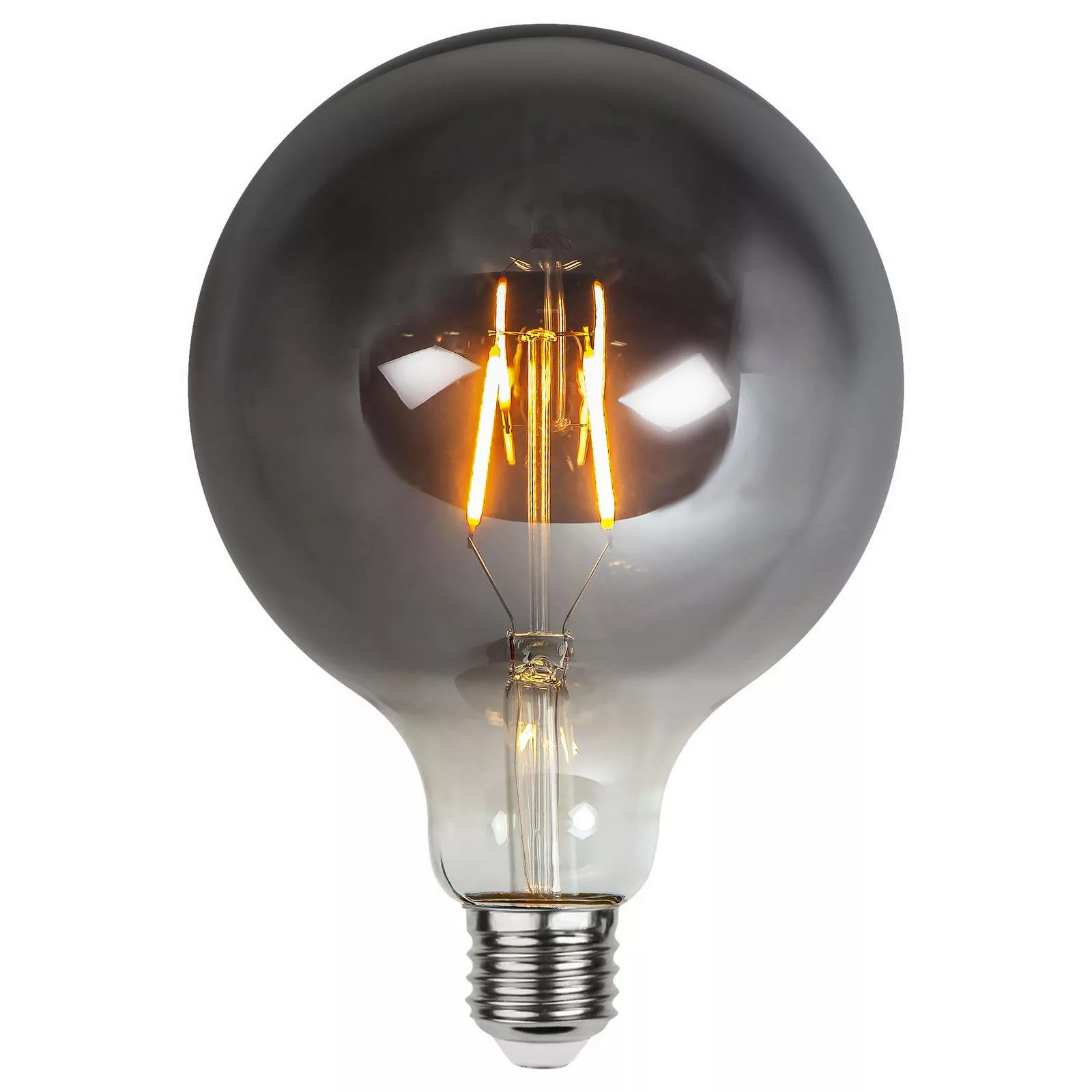 LED-Globelampe E27 1,8W Plain Smoke 2.100K Ø 125mm günstig online kaufen