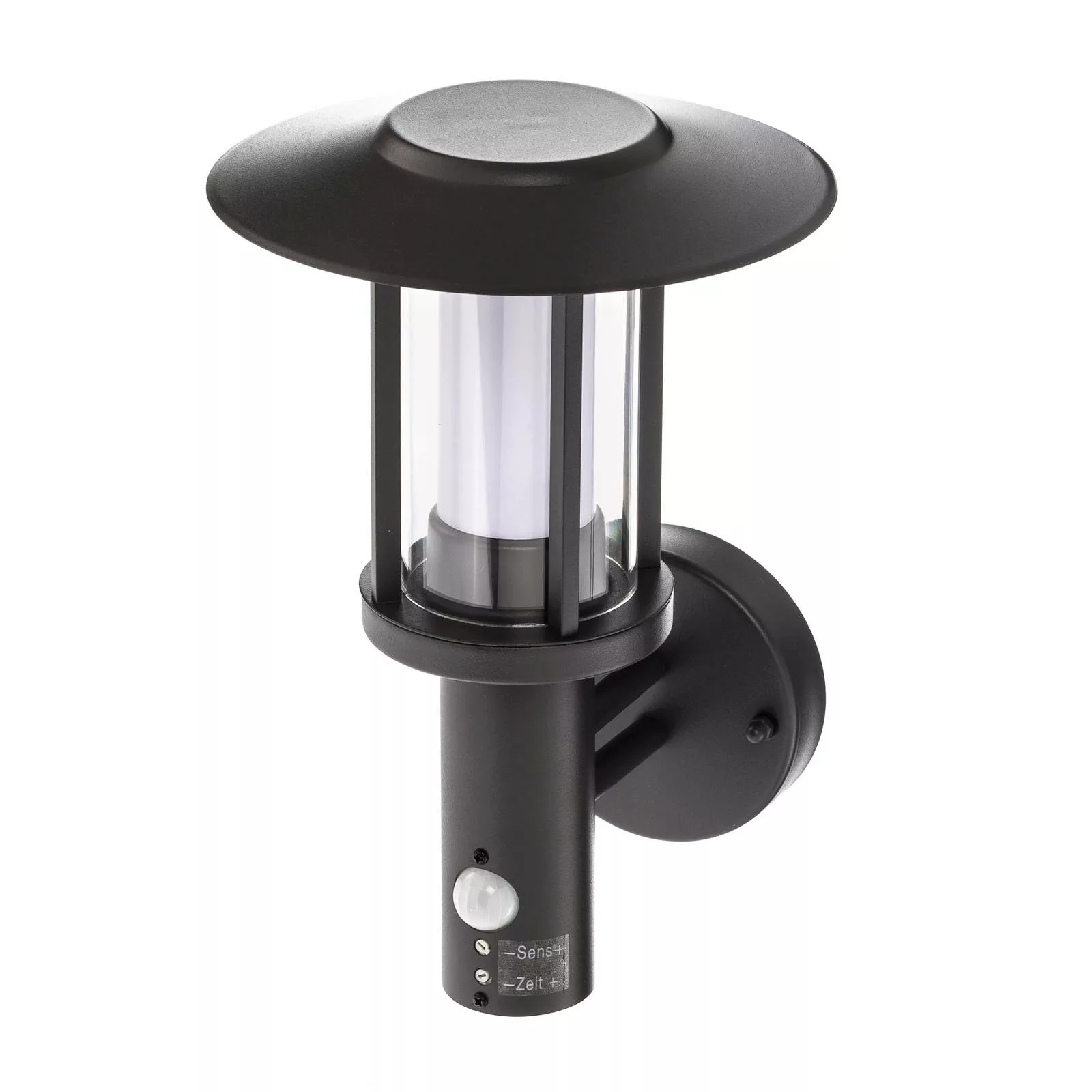 LED-Außenwandlampe Gregory, dunkelgrau, mit Sensor günstig online kaufen