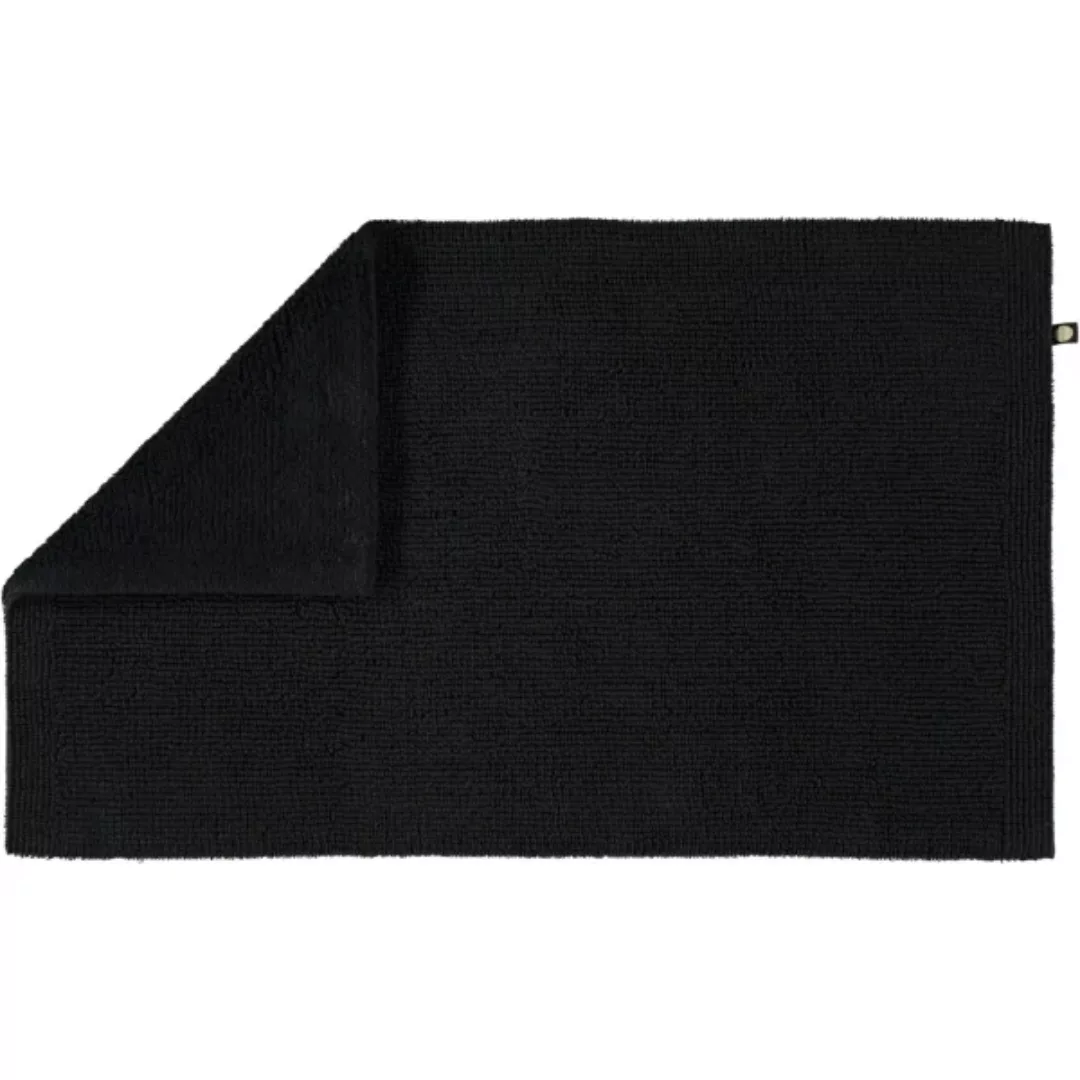 Rhomtuft - Badteppich Pur - Farbe: schwarz - 15 - 50x75 cm günstig online kaufen