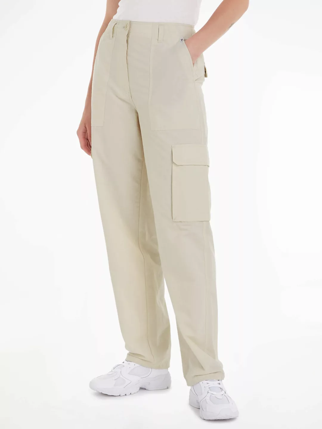 Tommy Jeans Cargohose "TJW HARPER HR CARGO PANT", mit großen aufgesetzten T günstig online kaufen