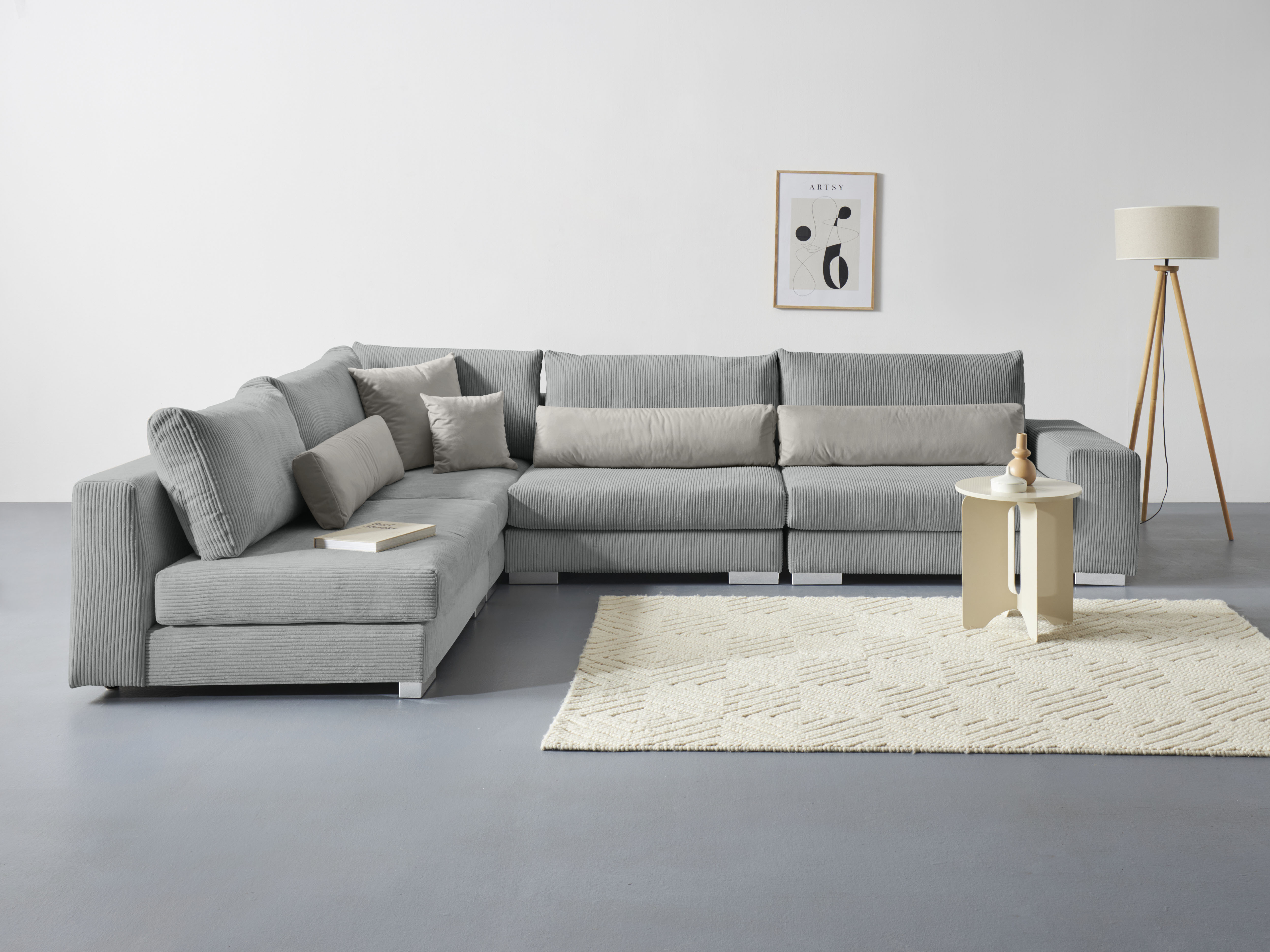 Home affaire Ecksofa "Vasco L-Form" günstig online kaufen