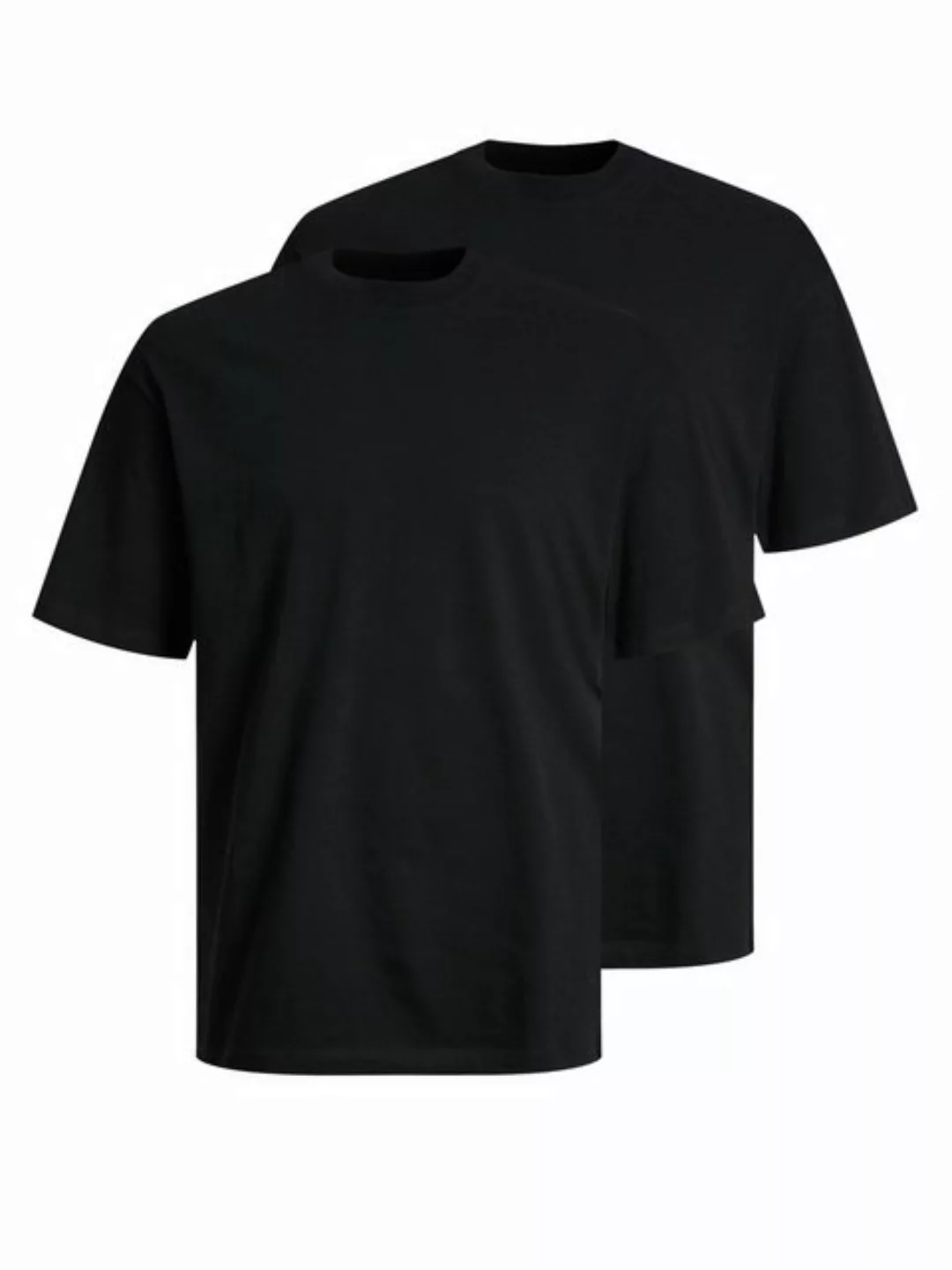 Jack & Jones Rundhalsshirt JJEBRADLEY TEE SS O-NECK 2PK MP NOOS (2-tlg) günstig online kaufen