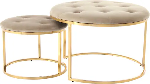 Kayoom Polsterhocker Becky 825 2er-Set", vielseitig verwendbar günstig online kaufen