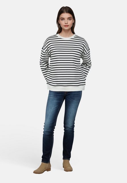 salzhaut Longpullover TAIER Damen Relaxed-Fit günstig online kaufen