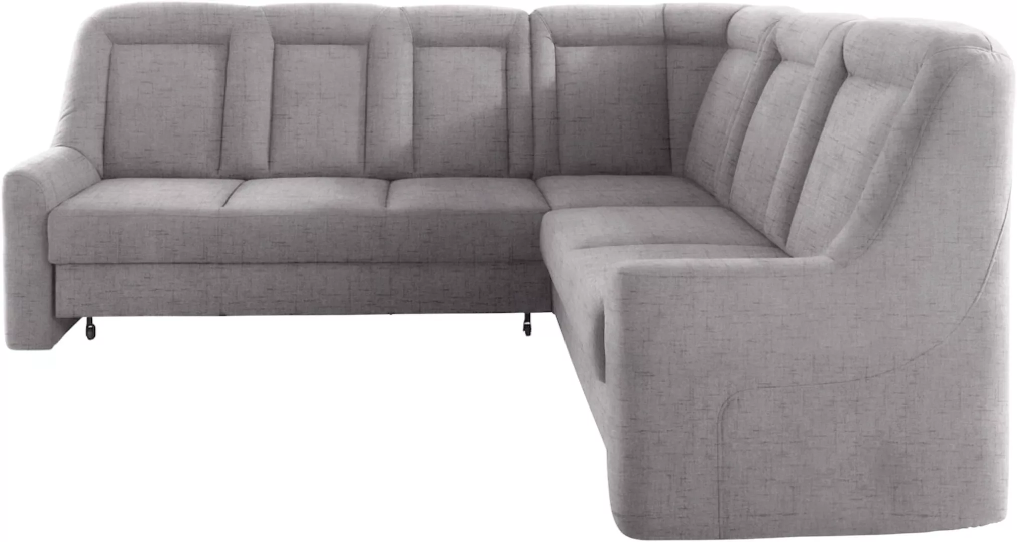 sit&more Ecksofa »Melissa L-Form«, klassisches Polsterprogramm, wahlweise B günstig online kaufen