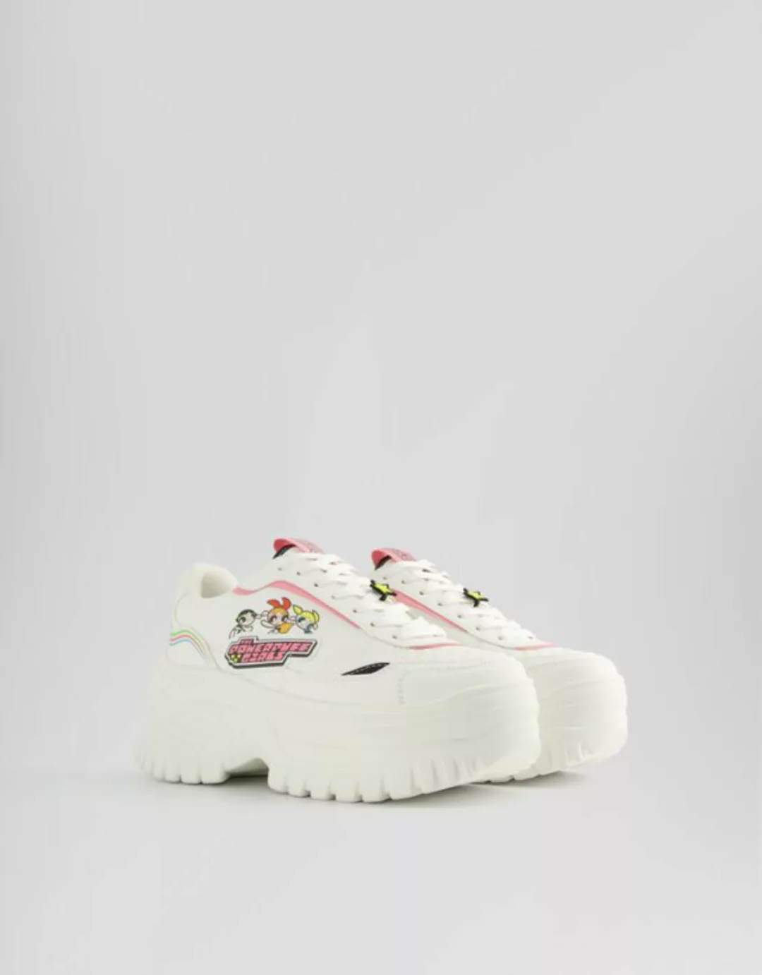 Bershka Sneaker Powerpuff Girls Mit Dicker Sohle Damen 37 Weiss günstig online kaufen