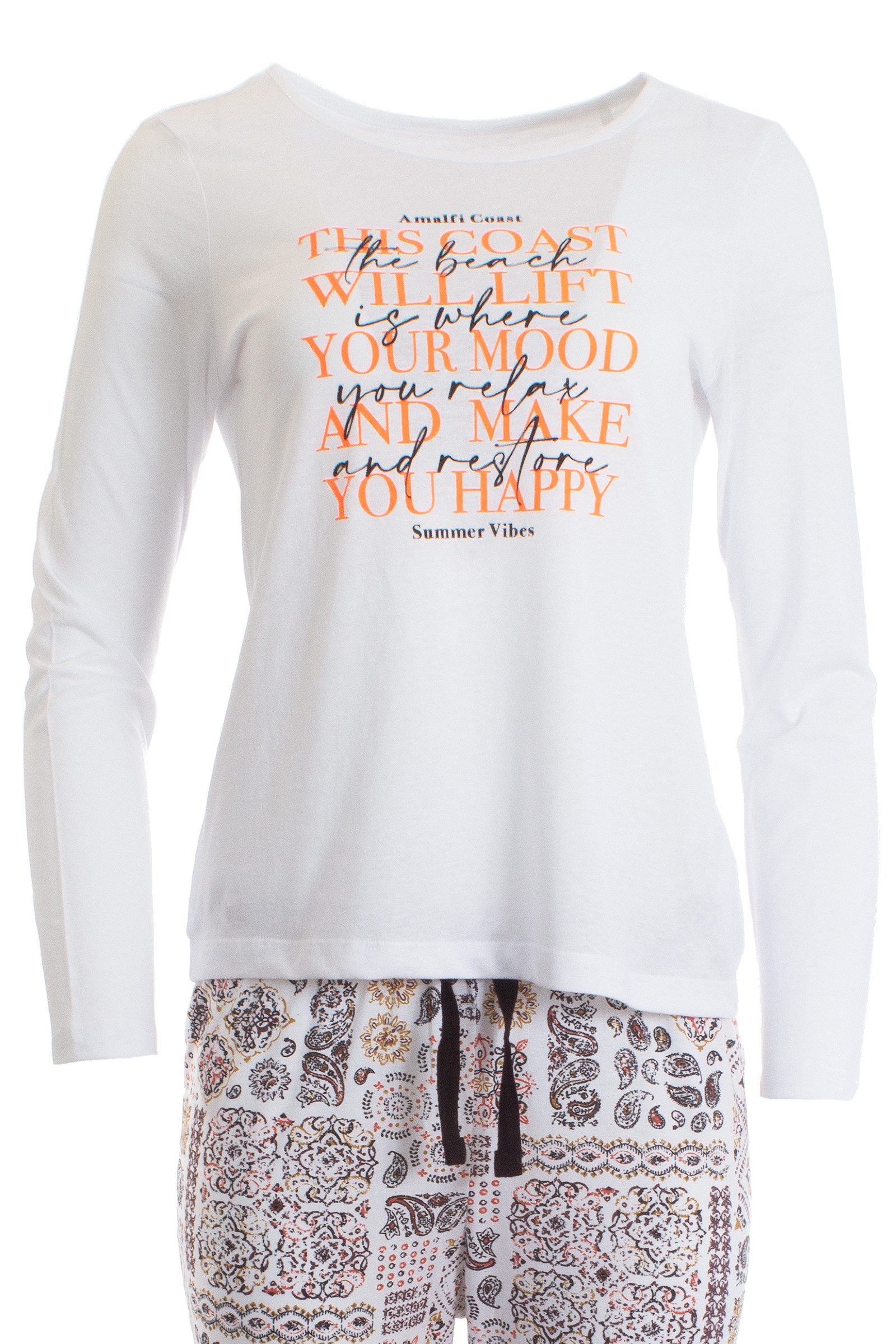 Era&Me Pyjama Damen Pyjama Set Schlafhose günstig online kaufen