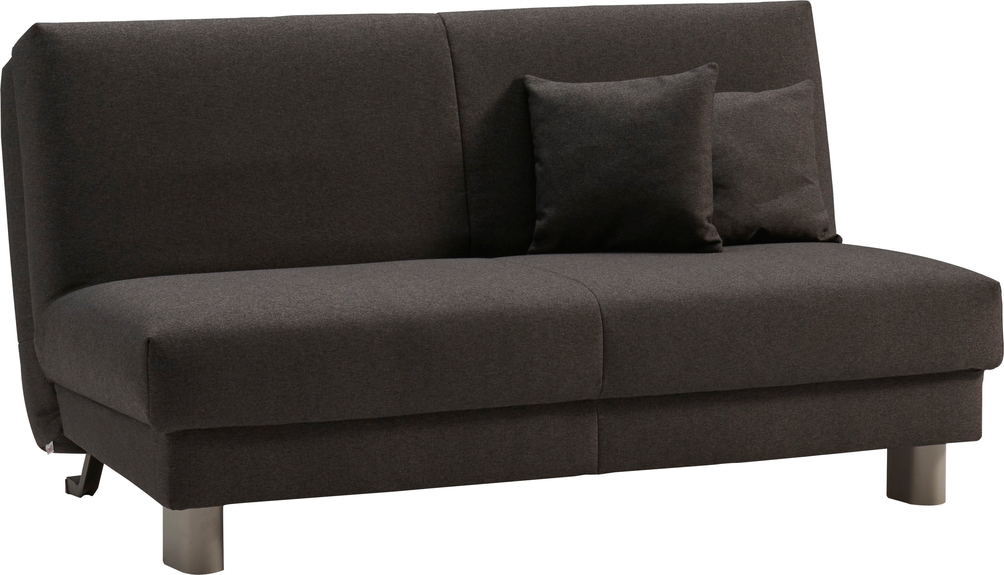 ell + ell Schlafsofa "Enny", Breite 180 cm, Liegehöhe 45 cm, Füße alufarben günstig online kaufen