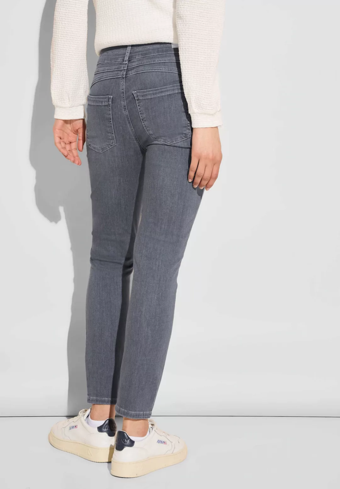 STREET ONE Loose-fit-Jeans High Waist günstig online kaufen