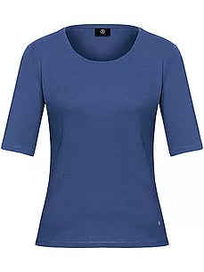 Rundhals-Shirt Modell Velvet Bogner blau günstig online kaufen