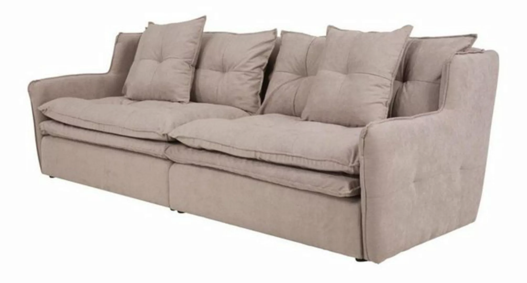 Xlmoebel Sofa Luxus 4-Sitzer Stoffsofa "Lümmel" mit großer Polsterung, Herg günstig online kaufen