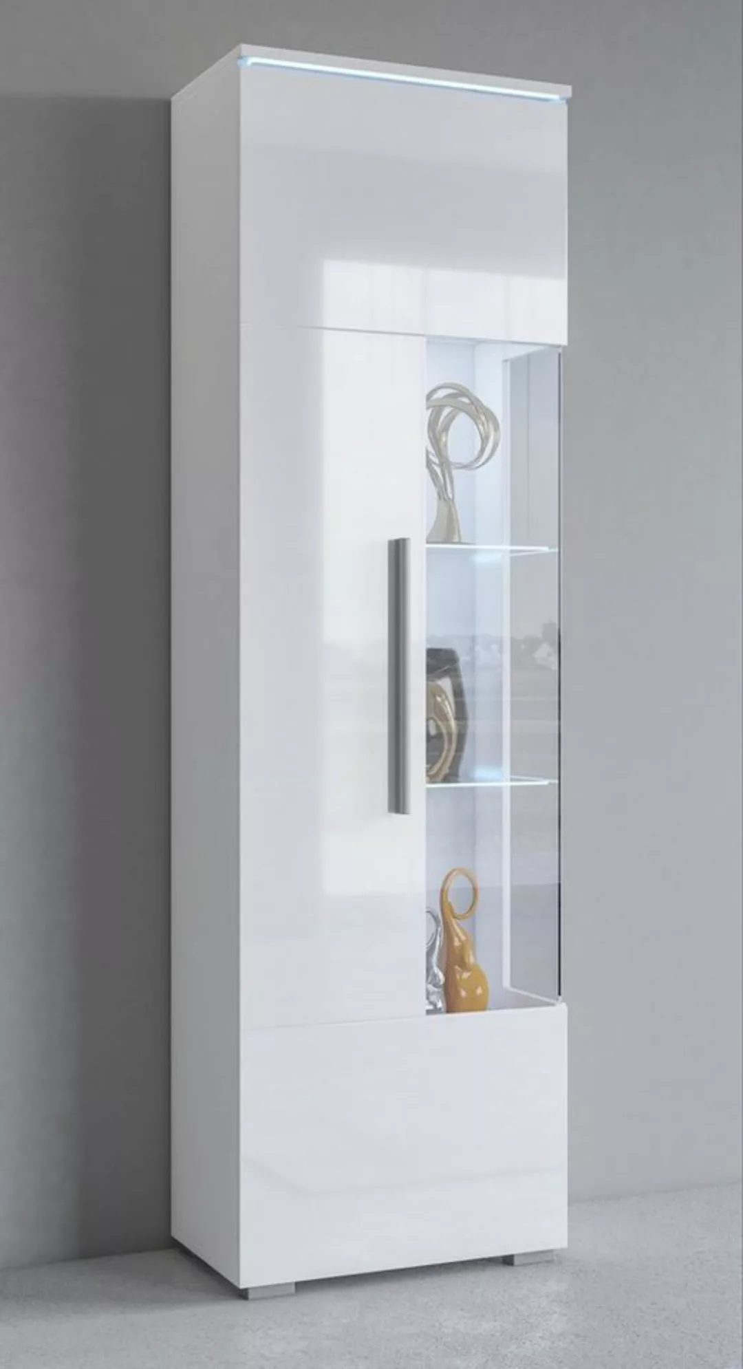 INOSIGN Vitrine "India,Höhe 160cm stilvolle Glasvitrine mit verstellbare Gl günstig online kaufen