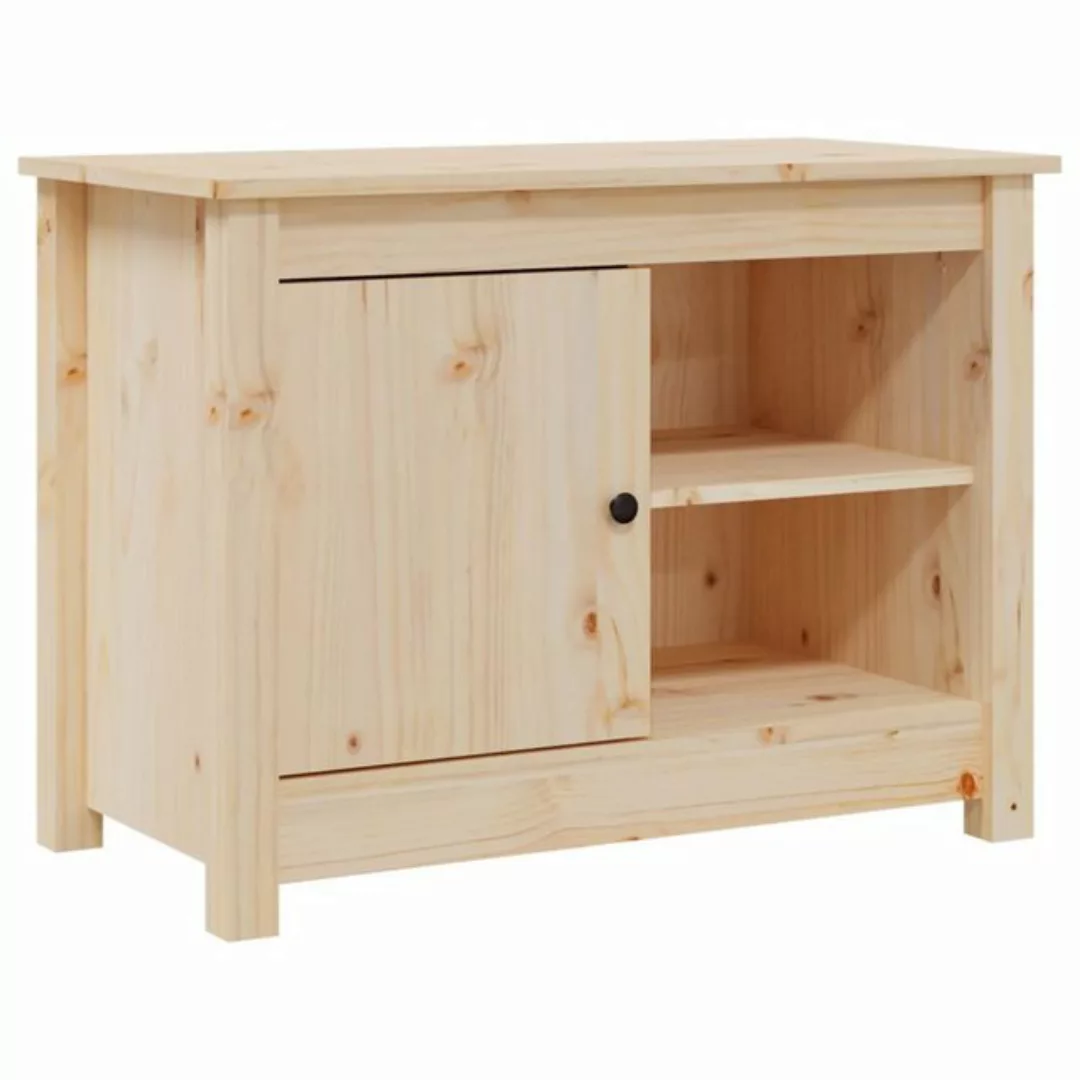 vidaXL TV-Schrank TV-Schrank 70x36,5x52 cm Massivholz Kiefer (1-St) günstig online kaufen