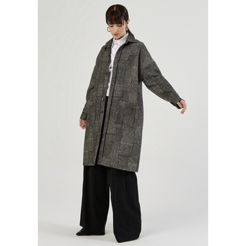 Just Like You  Damenmantel Plaid Oversize Raglan Sleeve Woman's Coats günstig online kaufen