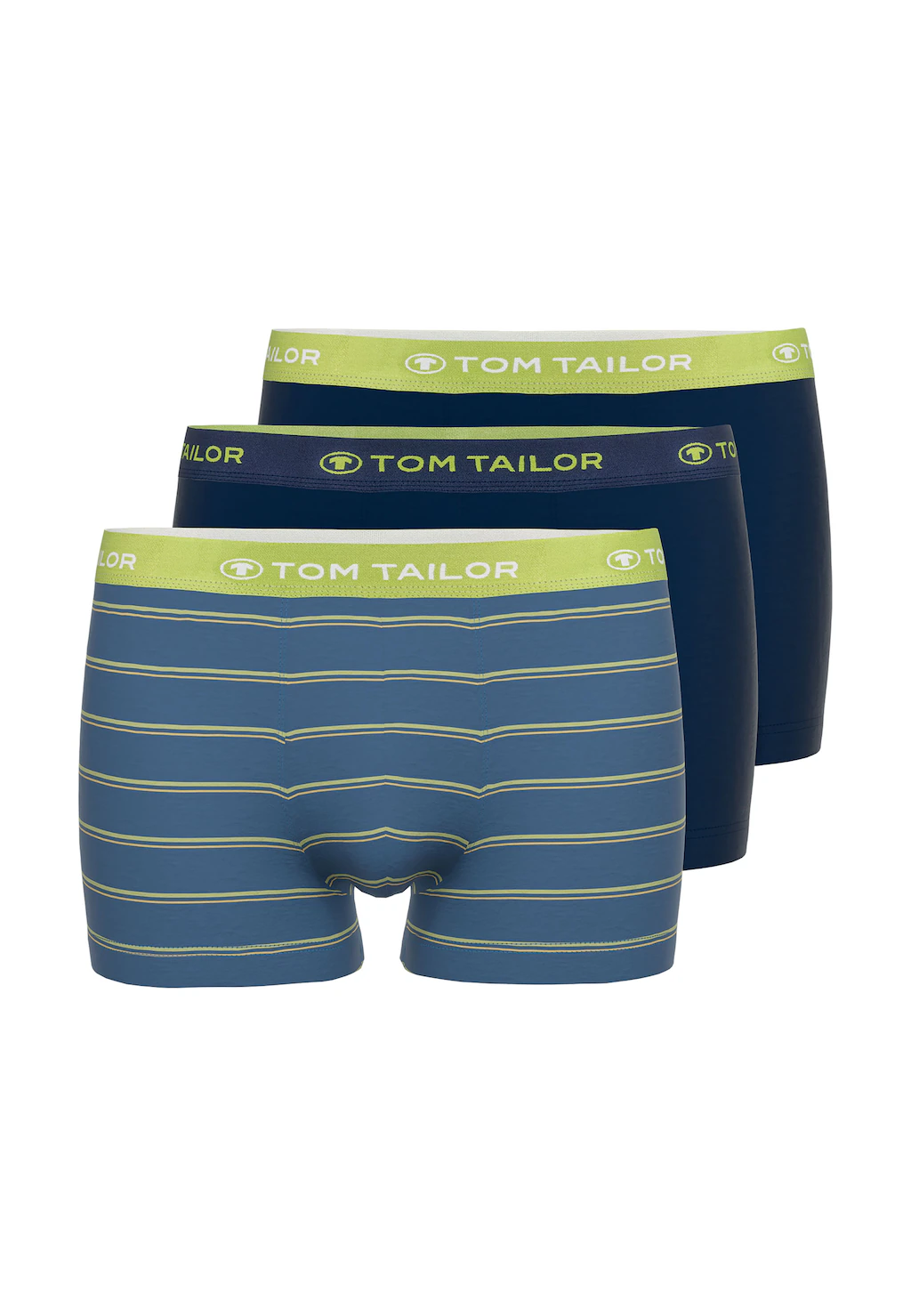 TOM TAILOR Boxershorts, (3er Pack), mit Logobund günstig online kaufen