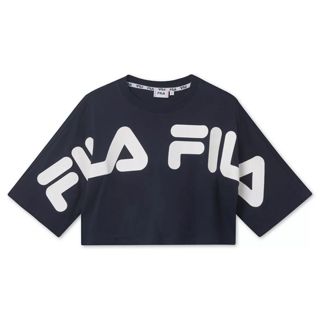 Fila Barr Cropped Kurzärmeliges T-shirt XS Black Iris günstig online kaufen