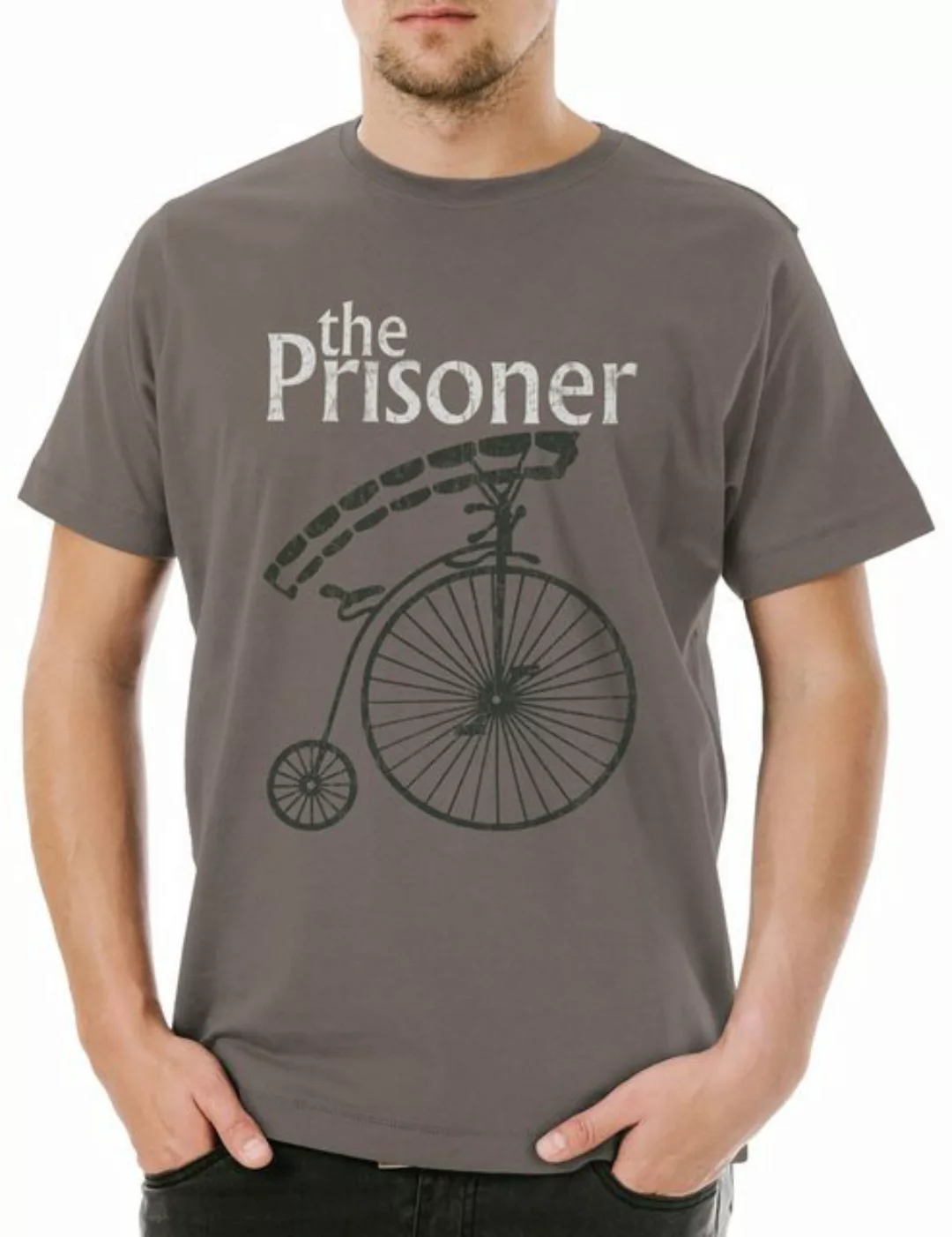 Urban Backwoods Print-Shirt Bicycle Prisoner Herren T-Shirt The Fun TV Pris günstig online kaufen