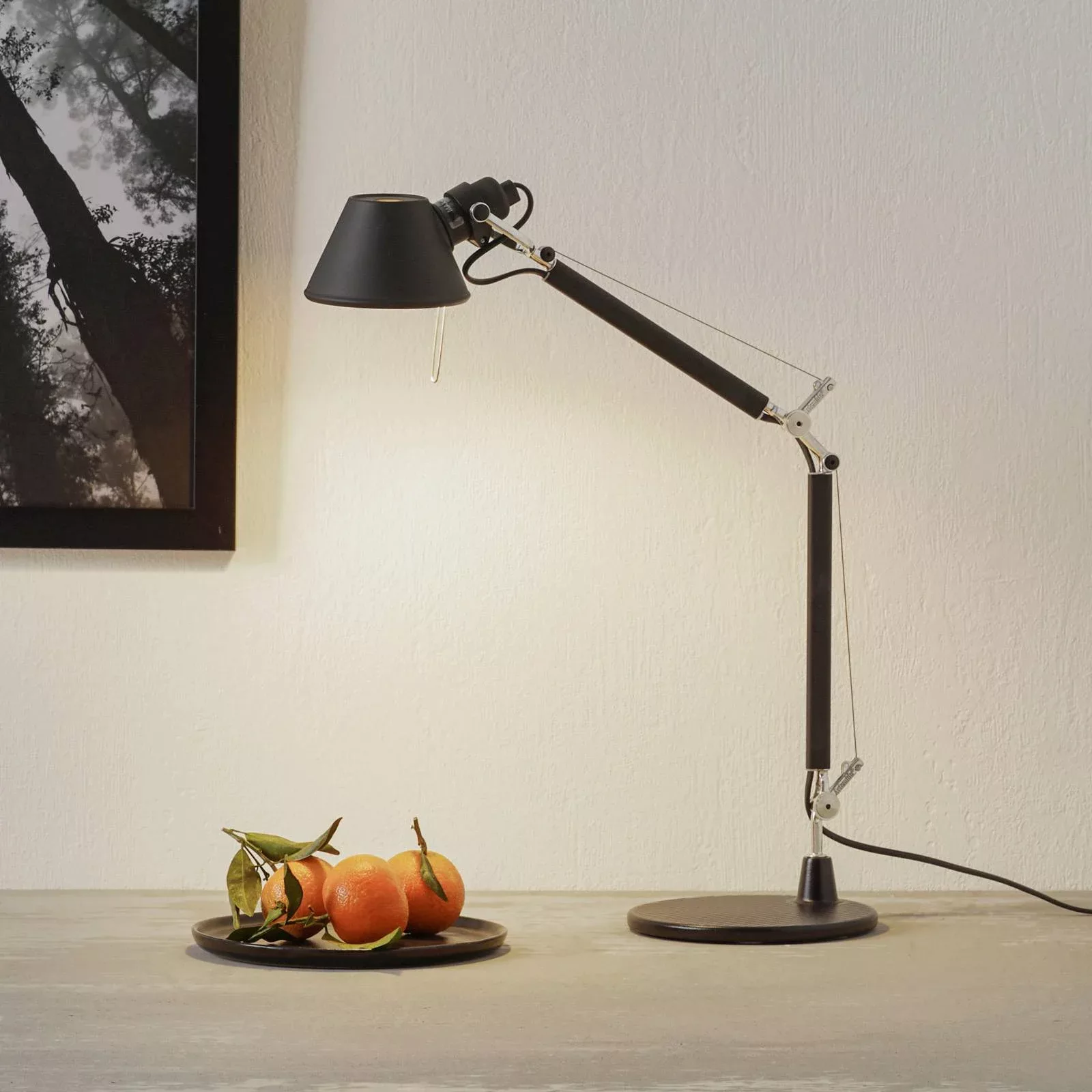 Artemide Tolomeo Micro Tischleuchte, schwarz günstig online kaufen