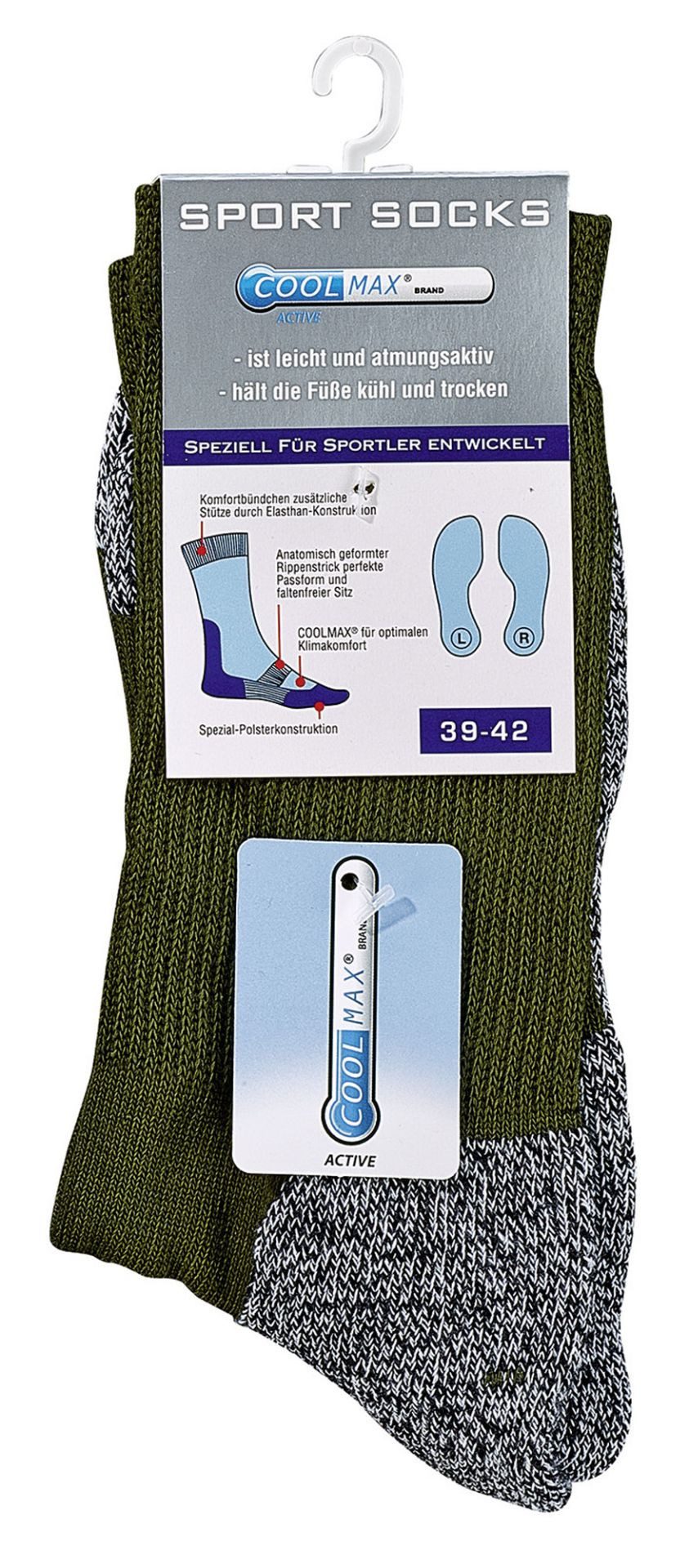 TippTexx 24 Funktionssocken 4 Paar COOLMAX günstig online kaufen