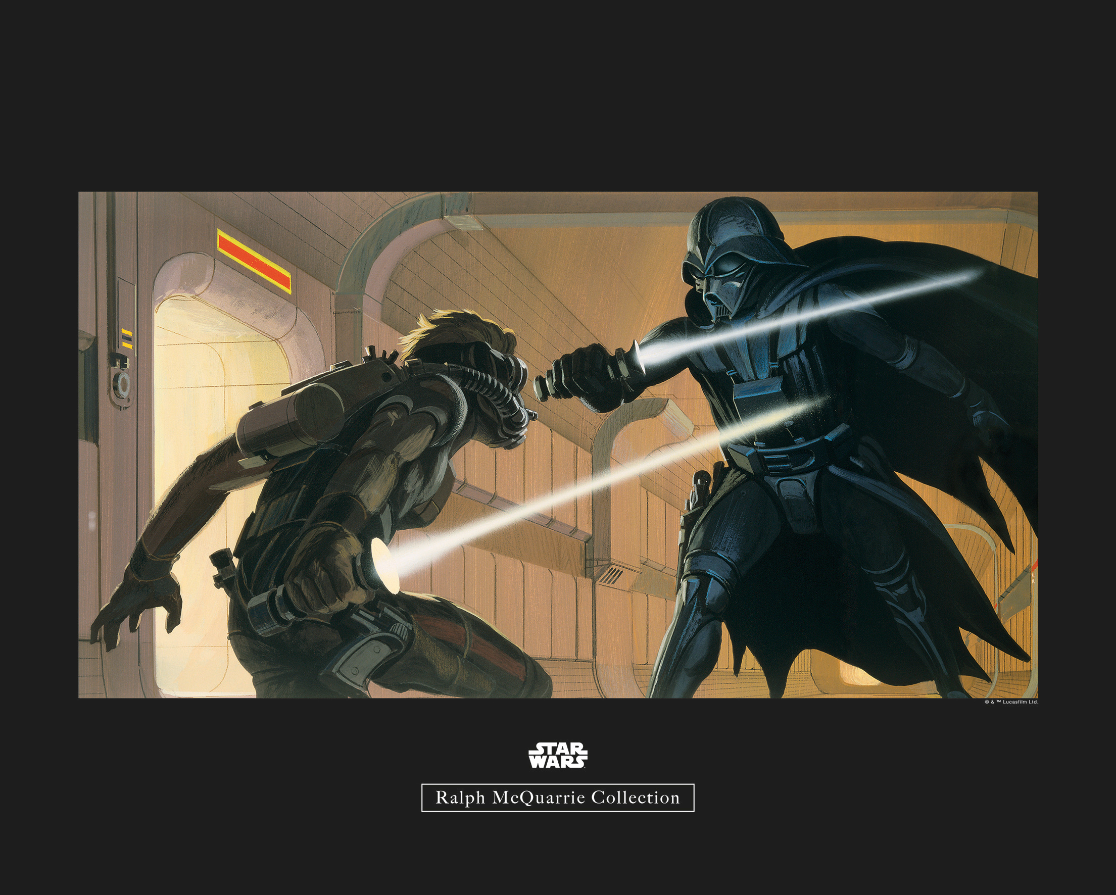 Komar Wandbild Star Wars Hallway 50 x 40 cm günstig online kaufen