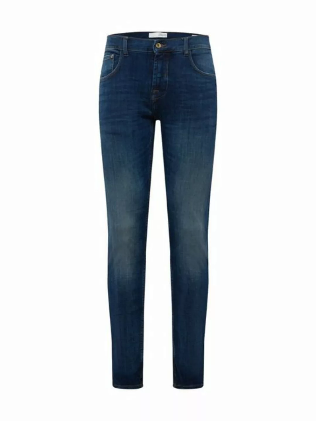 !Solid Slim-fit-Jeans Slim Fit Denim Jeans Stoned Washed Trousers SDTOMY (1 günstig online kaufen