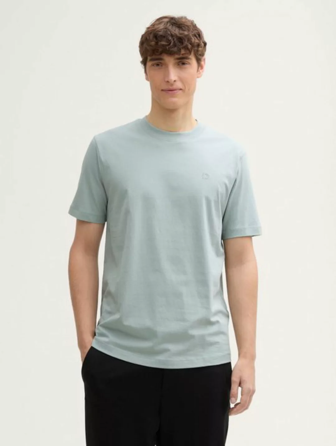 TOM TAILOR Denim T-Shirt Basic T-Shirt günstig online kaufen