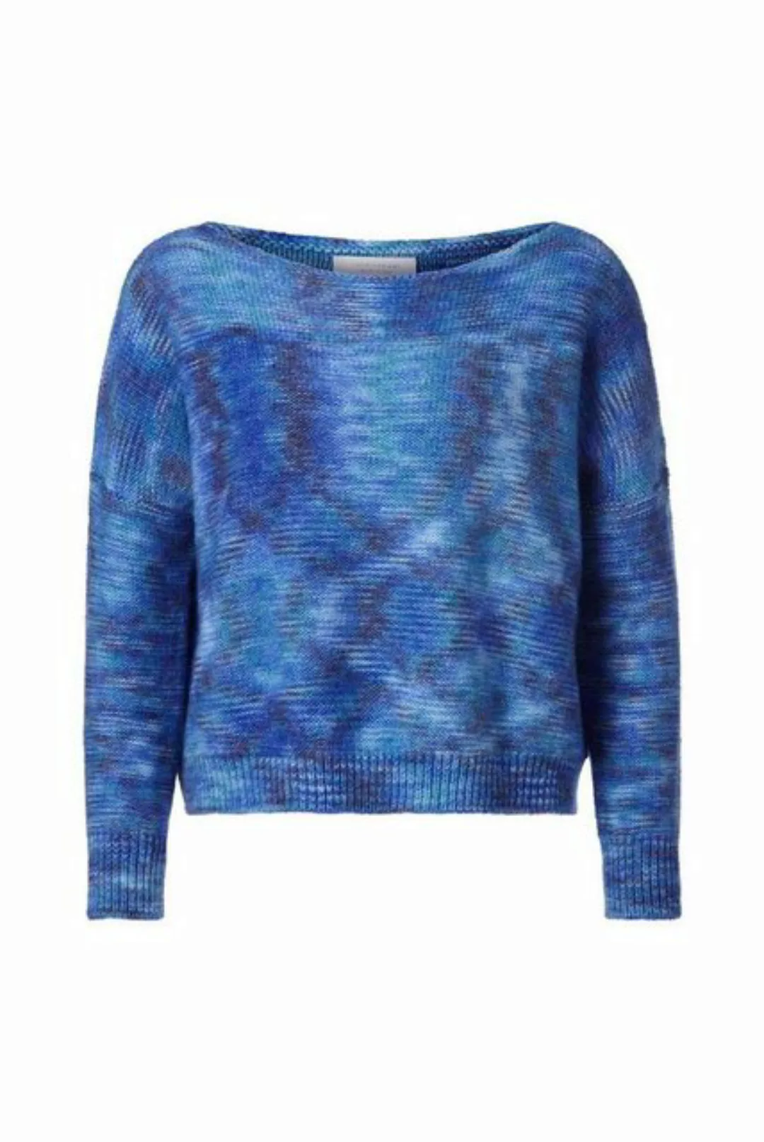 Rich & Royal Sweatshirt Boat neck print yarn pullover günstig online kaufen
