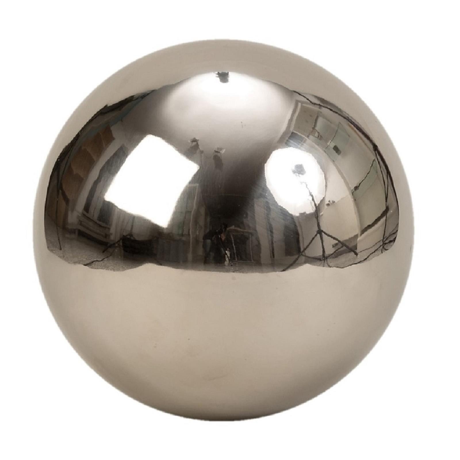 Geschenkestadl Dekoobjekt Dekokugel silber Teichkugel Rosenkugel günstig online kaufen