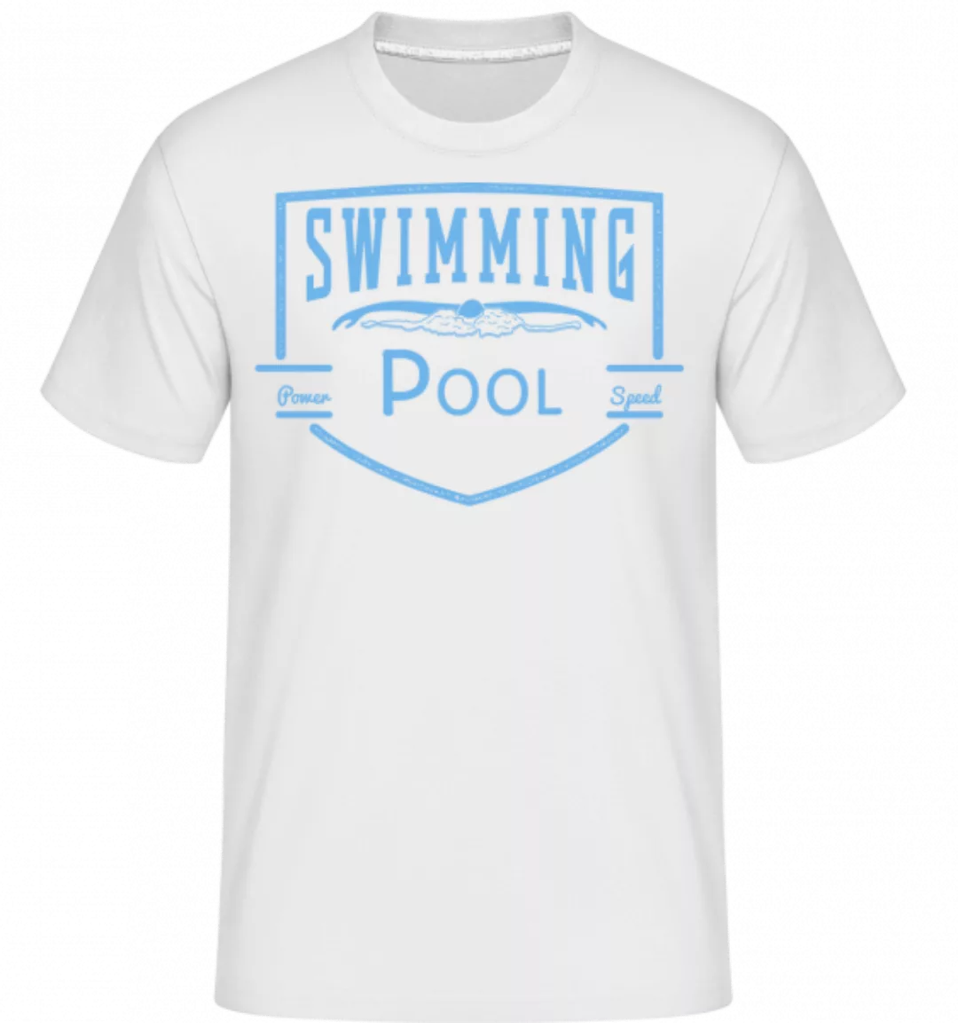 Swimming Pool Sign · Shirtinator Männer T-Shirt günstig online kaufen