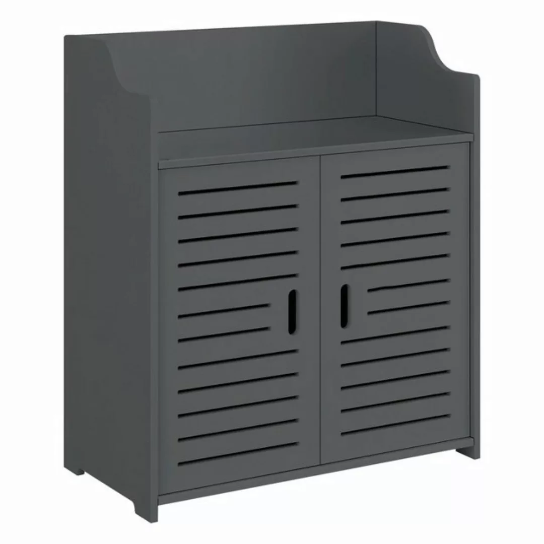 en.casa Badezimmerschrank 72x60x32cm Badschrank Wandschrank Ablage Beistell günstig online kaufen