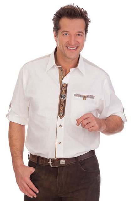 orbis Trachtenhemd Trachtenhemd - H1540 - weiß günstig online kaufen