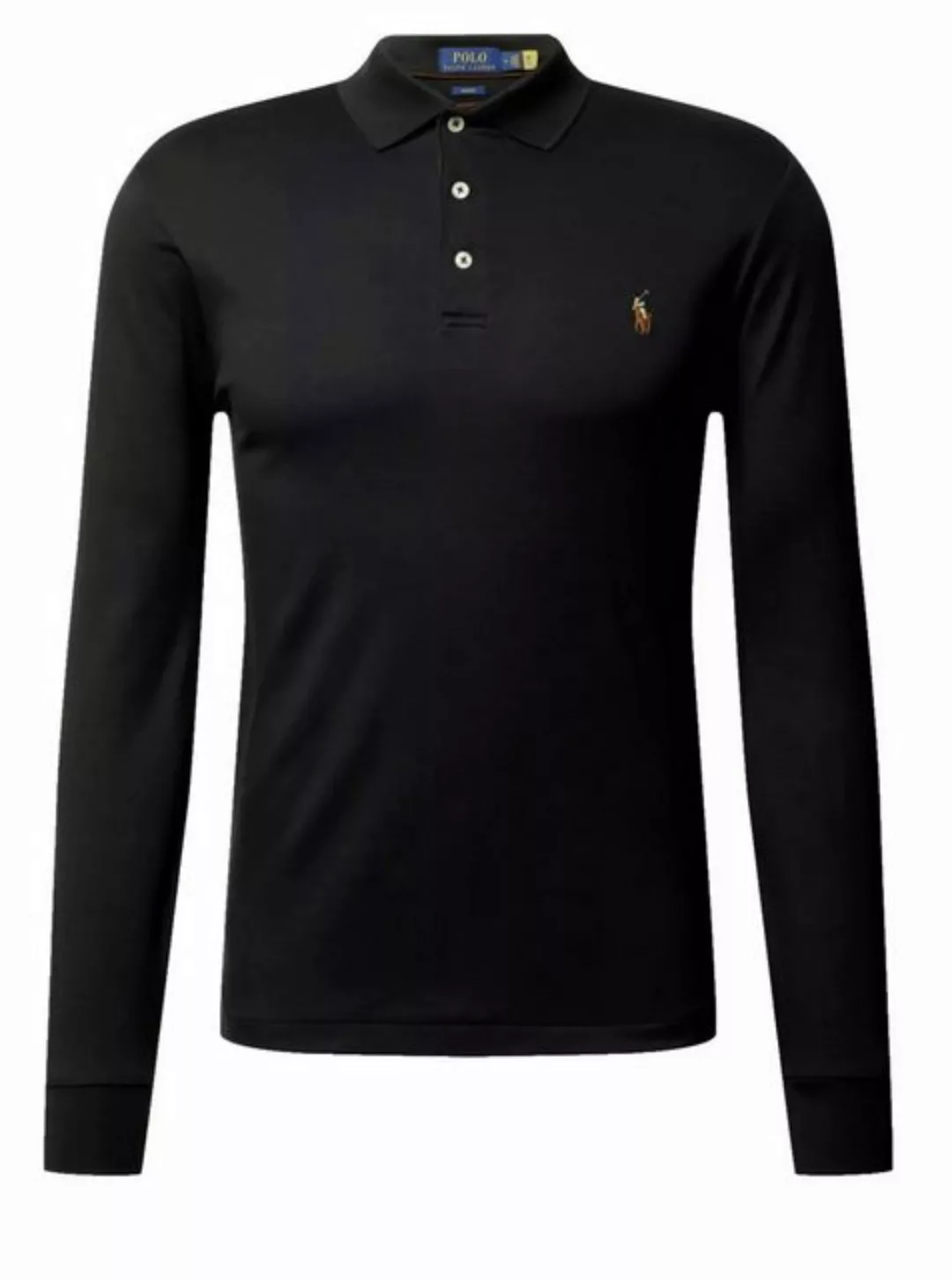 Polo Ralph Lauren Langarm-Poloshirt Polo Shirt Luxury Pima Cotton Polohemd günstig online kaufen