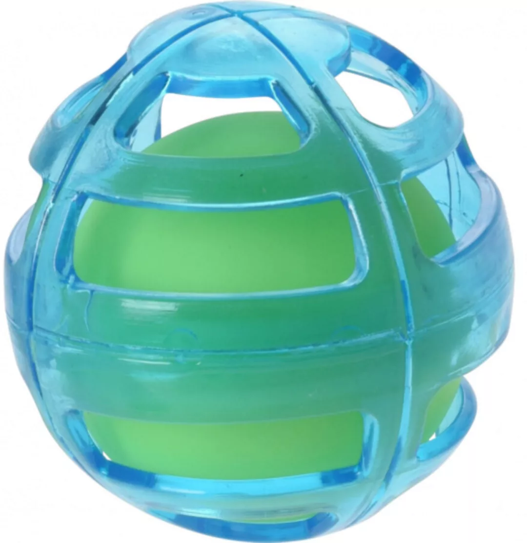 Hundespielzeug Ball Tpr 12 Cm Blau/grün günstig online kaufen