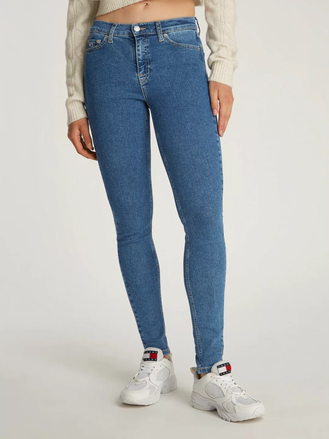 Tommy Jeans Skinny-fit-Jeans "Nora Mid Rise Skinny Fit", mit Waschung, mit günstig online kaufen