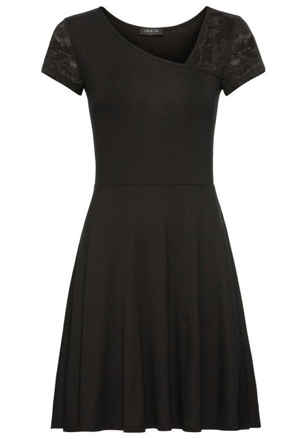 Melrose Jerseykleid mit Spitzeneinsatz - NEUE KOLLEKTION günstig online kaufen