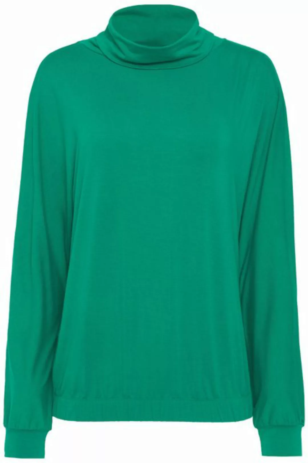 Gina Laura Longshirt T-Shirt Rollkragen Kimono-Langarm günstig online kaufen