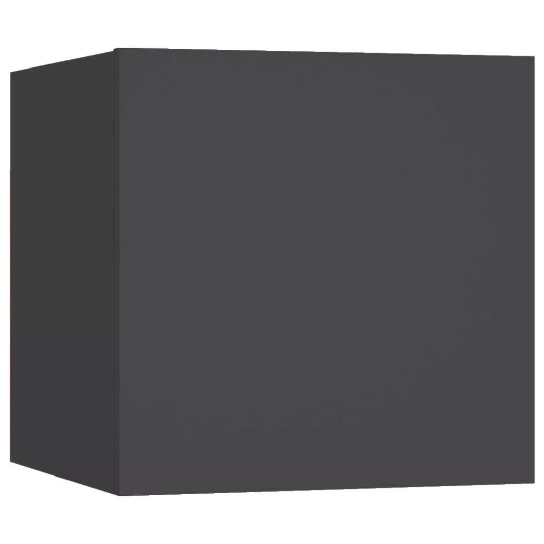 Nachttisch Grau 30,5x30x30 Cm Spanplatte günstig online kaufen