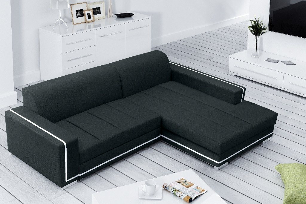 ALTDECOR Ecksofa MARTI, Couch mit Schlaffunktion, Wohnzimmer - Wohnlandscha günstig online kaufen