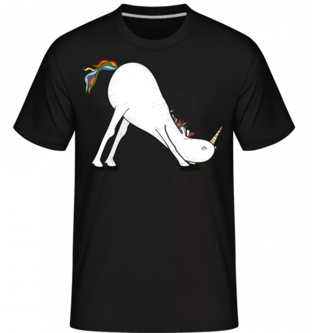 Yoga Einhorn Herabschauende Hund · Shirtinator Männer T-Shirt günstig online kaufen