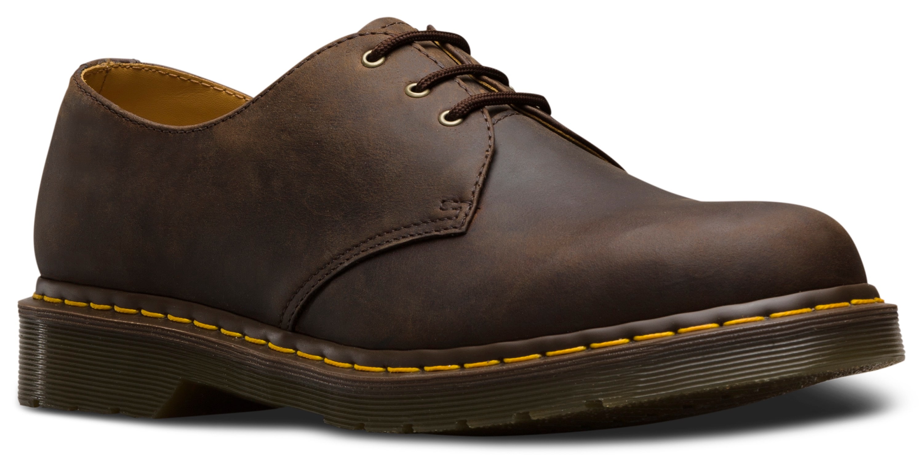 DR. MARTENS Schnürschuh "11838201 1461 3 Eye", mit Kontrastnaht, Freizeitsc günstig online kaufen