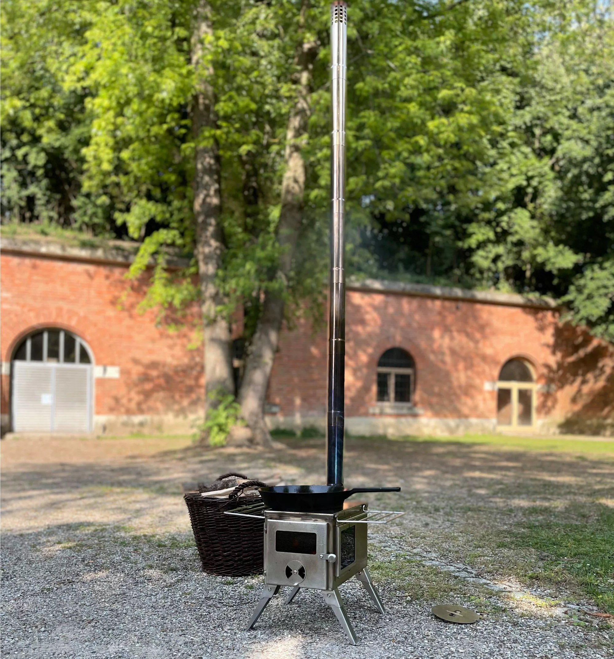 CampFeuer Feuerstelle Edelstahl Zeltofen, 51,5 x günstig online kaufen