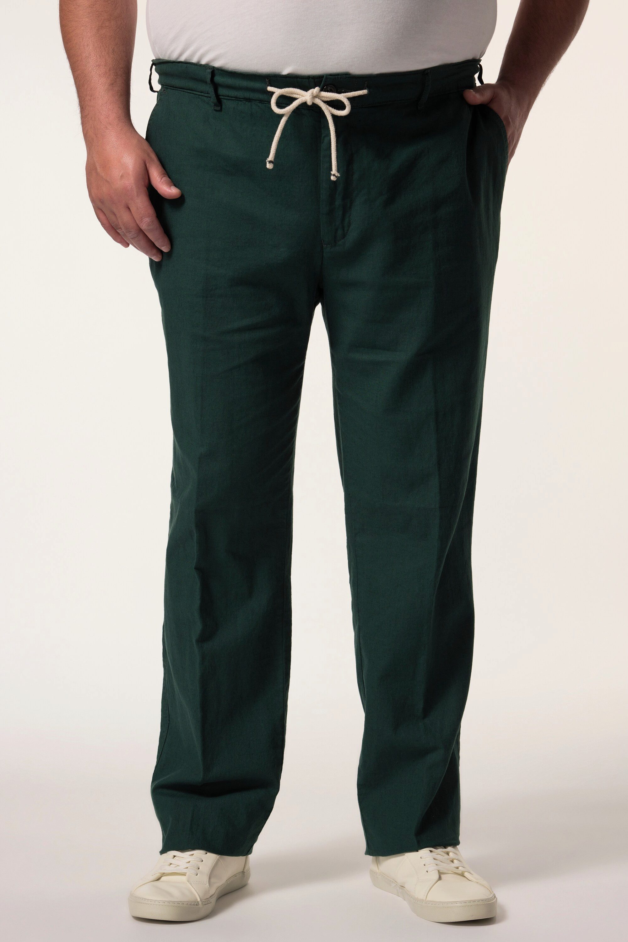 Men Plus Schlupfhose Men+ Leinenmix-Hose Relaxed günstig online kaufen