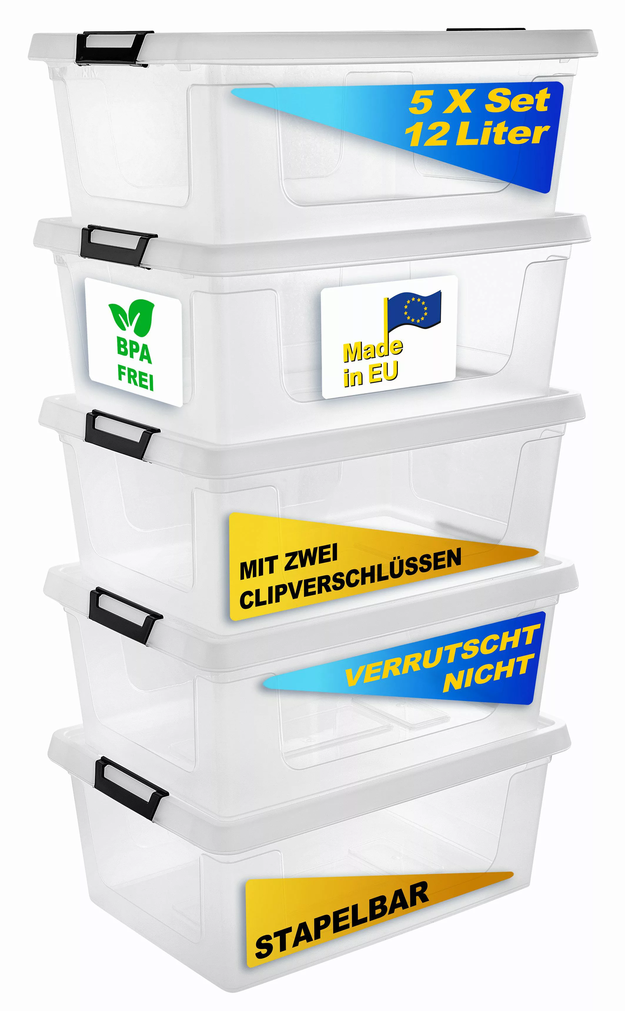 Gardissimo Aufbewahrungsbox 5 er Set mit günstig online kaufen