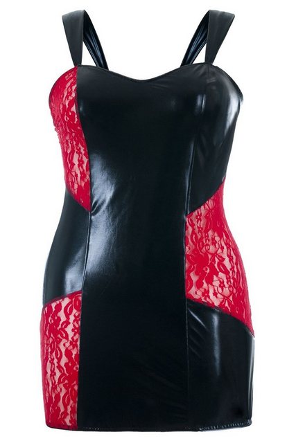 Andalea Minikleid in schwarz/rot - 38/40 günstig online kaufen