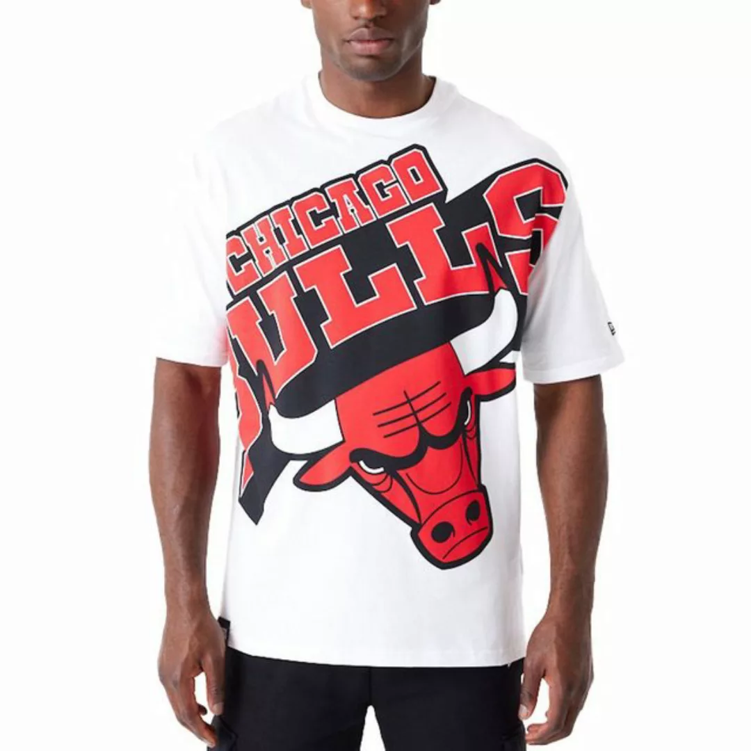 New Era Print-Shirt Oversized BIG LOGO Chicago Bulls günstig online kaufen