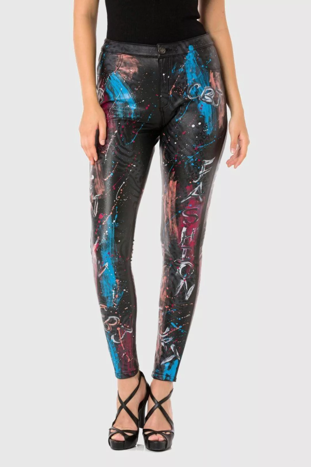 Cipo & Baxx Leggings "Hose" günstig online kaufen