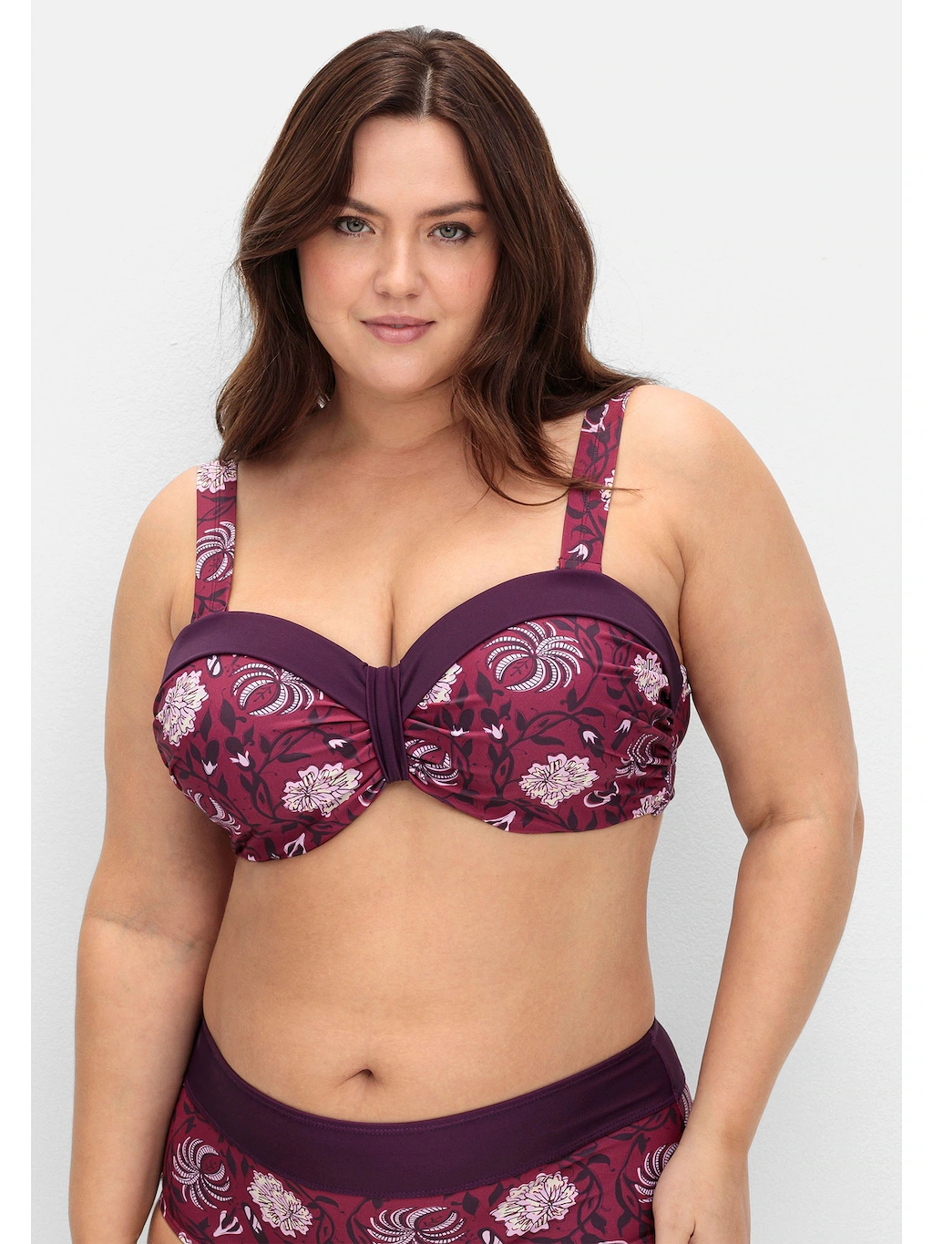 sheego by Joe Browns Bügel-Bikini-Top "Große Größen", mit wattierten Cups u günstig online kaufen