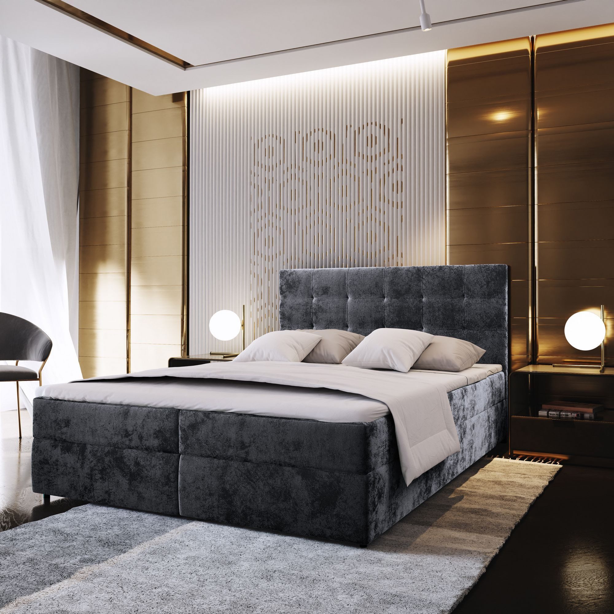 Masseno Boxbett GLOS 160x200 cm mit günstig online kaufen